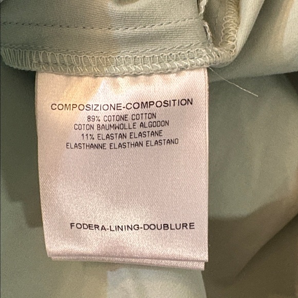 Gucci 2010 Faux Wrap Mini Dress Sage Green Bamboo Buckle IT 40 US 4/6 - Picture 7 of 9